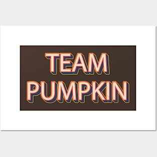 Team Pumpkin Posters and Art